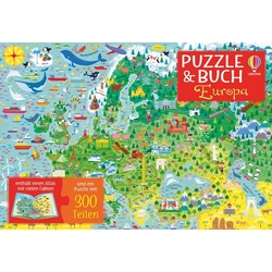 Puzzle & Buch: Europa