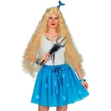 Das Kostümland Kostüm Meerjungfrau Nixe Tutu Petticoat für Damen - 45cm blau