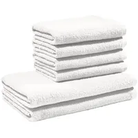 REDBEST Oceanside Handtuchset 6-tlg. weiß