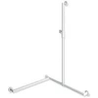 Hewi System 900 Duschhandlauf mit Haltegriff 1250 x 765 x 765 mm weiß