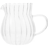 Gals Kanne Krug Milchkanne Saucenkanne: Cappuccino Gläser Tassen Becher Glaskanne Soßenkanne Teekanne Milchkännchen Kaffeekanne Glaskrug Sahnekännchen Kaffeetassen Teekrug für Essig Öl Spender