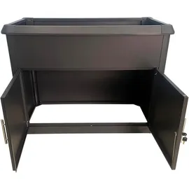 Garden Pleasure Hochbeet Zinnia 78 x 57 x 107 cm Grau