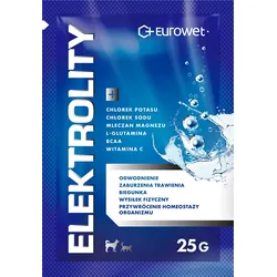EUROWET Elektrolyte für Hunde und Katzen 25g