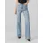 Vero Moda Tessa Straight Fit Ra339 Hochtaillierte Jeans Light Blue Denim 32 34