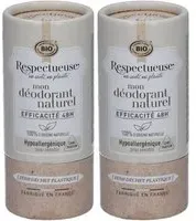Respectueuse Mon Déodorant naturel hypoallergénique 2x50 g