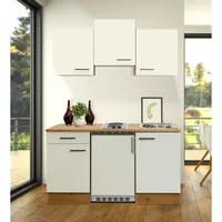 Flex-Well Küchenzeile Vintea 150,5 cm weiß