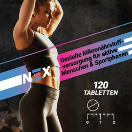 nex nutrition NEX MSM + Vitamin C Tabletten 120 St.