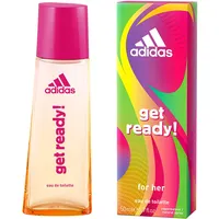 adidas Get Ready! Eau de Toilette – Fruchtig-blumiges Damen Parfüm mit tropischem Duft – Verleiht eine sportliche, feminine Aura – 1 x 50 ml