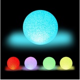 Relaxdays LED Kugelleuchte »LED Kugelleuchte mit Farbwechsel«