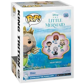 Funko Pop! The Little Mermaid - King Triton 1365 - Little Mermaid Live Action - Vinyl-Sammelfigur - Geschenkidee - Offizielle Handelswaren - Spielzeug Für Kinder und Erwachsene - Movies Fans