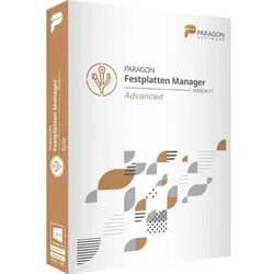 Paragon Festplatten Manager 17 Advanced | Windows | Download + Produktschlüssel