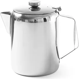 HENDI Kaffee-/Teekanne, mit Klappdeckel, 0,6L, ø97x(H)142mm,
