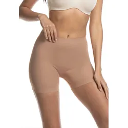 Shapinghose MAGIC BODYFASHION, Damen, Gr. XL, braun (mocha), Obermaterial: 54% Polyamid, 46% Elasthan, unifarben, eng, Unterhosen, feste Formung des unteren Bauches, der Hüften und der Oberschenkel