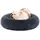 Songmics Hundebett Donut 80 cm grau