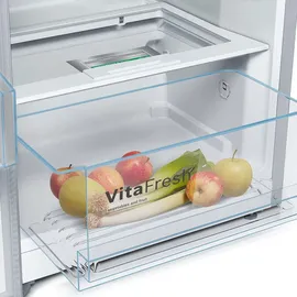 Bosch Serie 4 KSV36VLDP Kühlschrank (346 l, 1860 mm hoch, Inoxlook)
