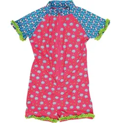 Playshoes UV-Schutz Einteiler Blume pink, 98/104