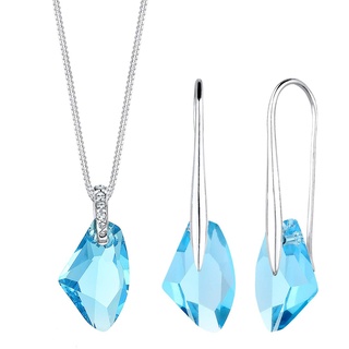 Elli Galactic Geo Kristalle 925 Silber silberfarben Damen