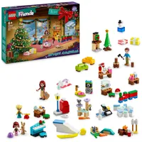 LEGO Friends Advent Calendar 2024, Christmas Countdown Toy for Kids with 24 Surp