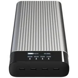 Laptop-Akku Hyper HJ245B Silberfarben