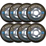K2 Booster 80 MM 82A 8-Wheel Pack W ILQ 7 - Black – 30F3009
