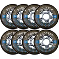 K2 Booster 80 MM 82A 8-Wheel Pack W ILQ 7 - Black – 30F3009