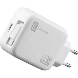 Cellular Line Cellularline Roller 65W Wandladegerät, GaN, 90cm USB-C