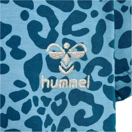hummel hmlFLOWY AOP DRESS S/S blue coral 146