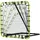 EXIT TOYS Rebounder Grün/Schwarz 100 x 100 cm