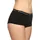 Bamboo basics Damen Hipster Iris 2er Pack - Panty, atmungsaktiv, Single Jersey Schwarz S