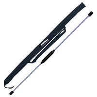 Sport-Tec Schwingstab, 160 cm inkl Tasche blau/schwarz