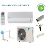 Daikin - 4200W R32 bluevolution reversible klimaanlage FTXF42A + 10 meter montagekit + wandhalterung