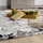 Kayoom Teppich Olivo 922", grau, 160x230 cm – Pflegeleicht & Modern - Grau