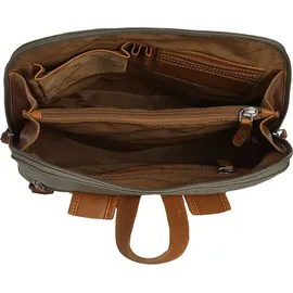 The Chesterfield Brand Freizeitrucksack Rucksack Nesna Backpack Steel Green olivgrün - dunkelgrün