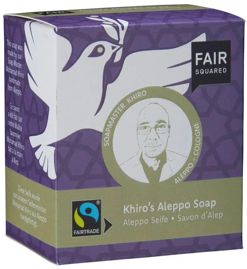 FAIR SQUARED Khiros Aleppo Seife 160 g 160 g