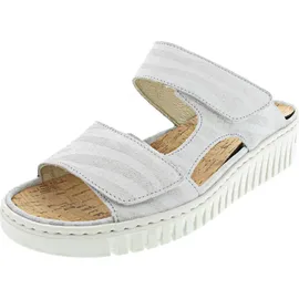 WALDLÄUFER Plateau Sandalen Damen Weiß 41