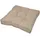 Beautissu Sitzkissen 50 x 50 x 10 cm beige 1 St.