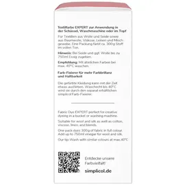 Heitmann simplicol Textilfarbe expert Mohn-Rot 150g