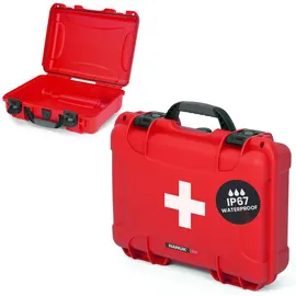 Nanuk Erster-Hilfe-Koffer, leer – Ideal zur Zusammenstellung eines Erste-Hilfe-Sets, IP67-zertifiziert, stoßfest, staubdicht und schwimmfähig. (910)