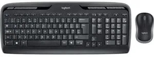 Logitech Tastatur Wireless Desktop MK330, mit Funkmaus, USB