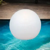 Licht-Erlebnisse LED Kugelleuchte dimmbar Fernbedienung Farbwechsel RGBW IP68 schwimmend
