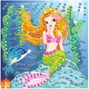 Moosgummi Mosaik Glitter, Meerjungfrau,
