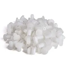 SOTech Türpuffer Weiß/Transparent 8 mm