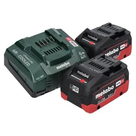 Metabo HS 18 LTX BL 75 inkl. 2 x 8,0 Ah + Ladegerät