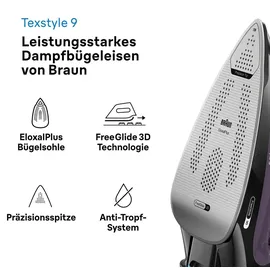 Braun TexStyle 9 SI 9661 violett