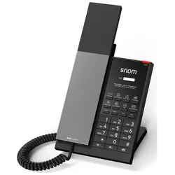 Snom HD350A - Telefon mit Schnur - Gun Metal