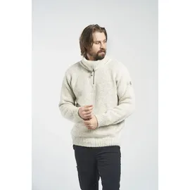 Devold Nansen Sweater Zip Neck - Pullover Grey Melange