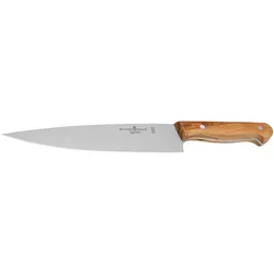 SCHWERTKRONE Kochmesser Klingenlänge 21 cm Olivenholz