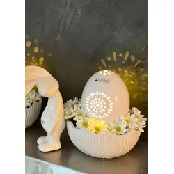 Dekoei Mariola Pusteblume 12cm LED cremeweiß