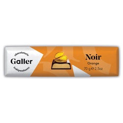 Schokoladenriegel Galler Dunkle Orange, 70 g
