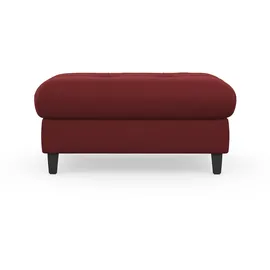 sit&more Hocker Marano mit Stauraum 102 x 43 x 67 cm Rot